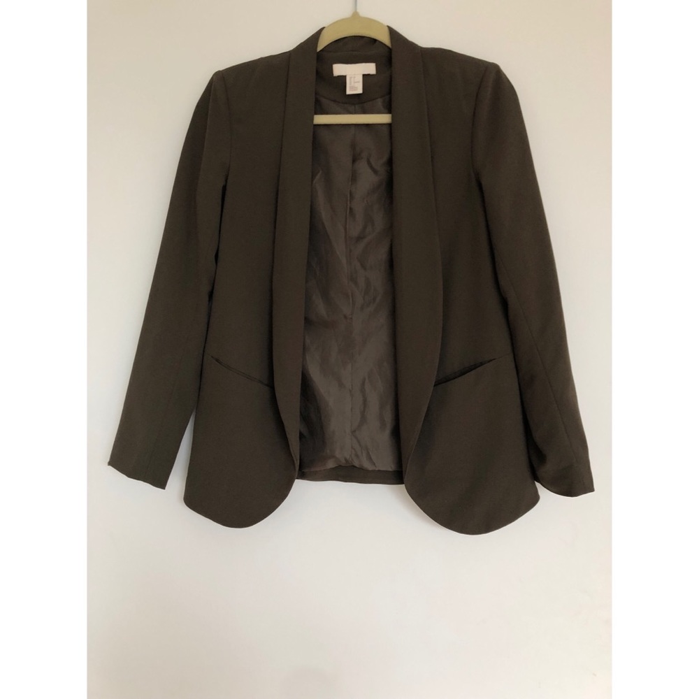 F21 Army Green Blazer - size small